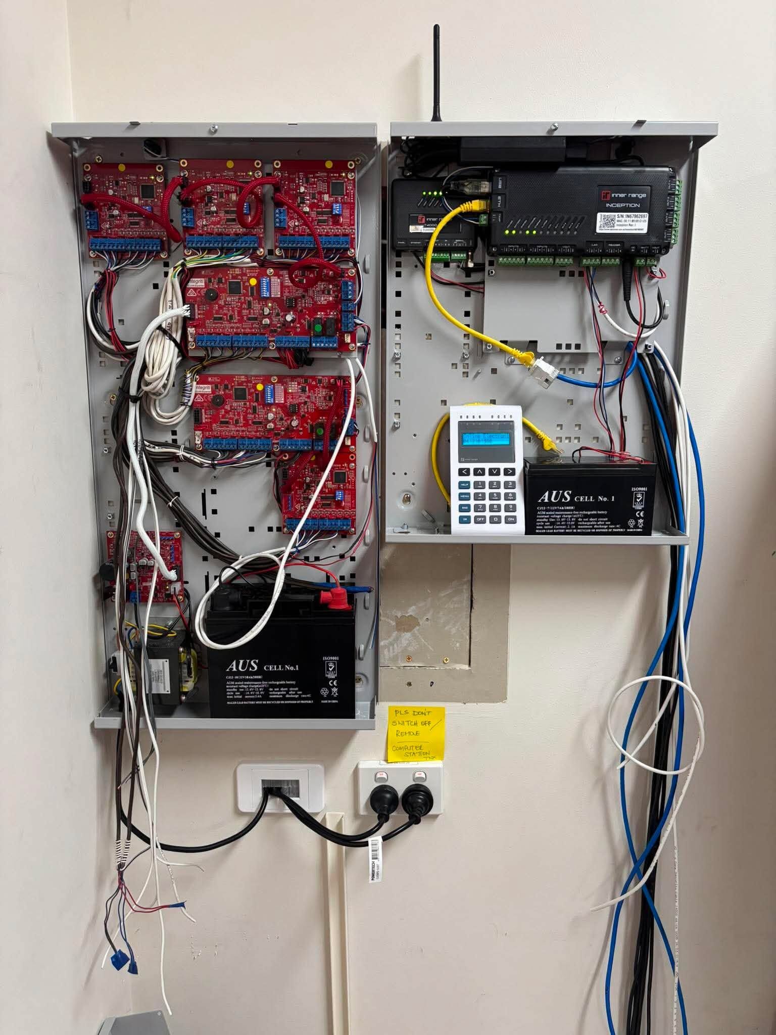 Commercial alarm control equipment